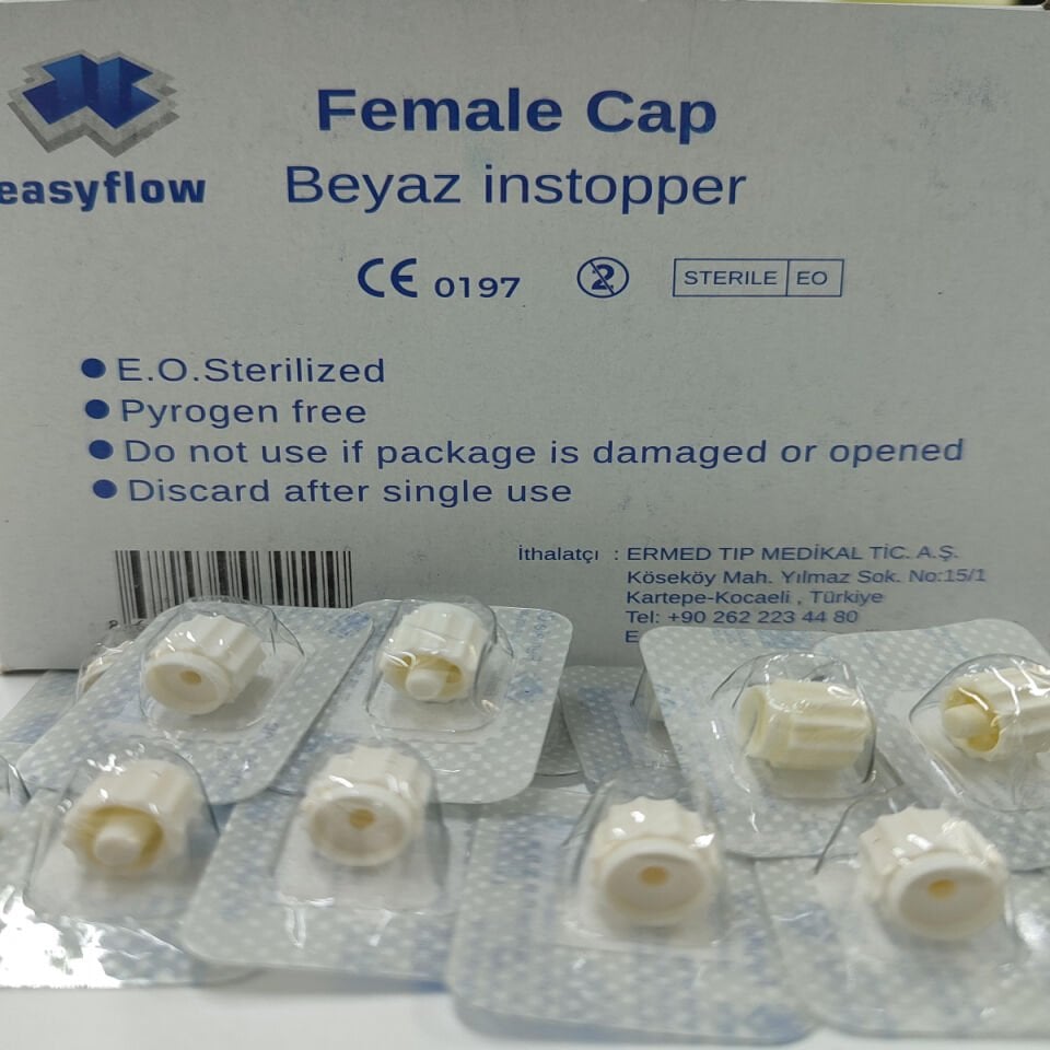 Heparin Kapağı Beyaz(Easyflow)