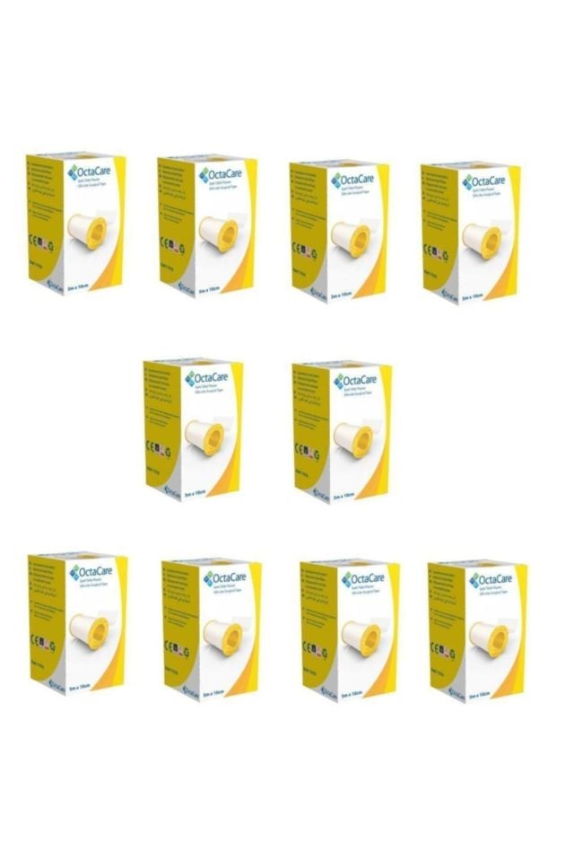 Octamed Tıbbi Ipek Flaster 5m X 10cm(10-Adet)