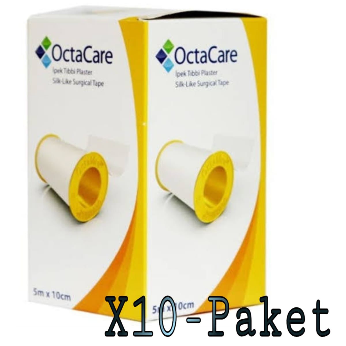 Octamed Tıbbi Ipek Flaster 5m X 10cm(10-Adet)