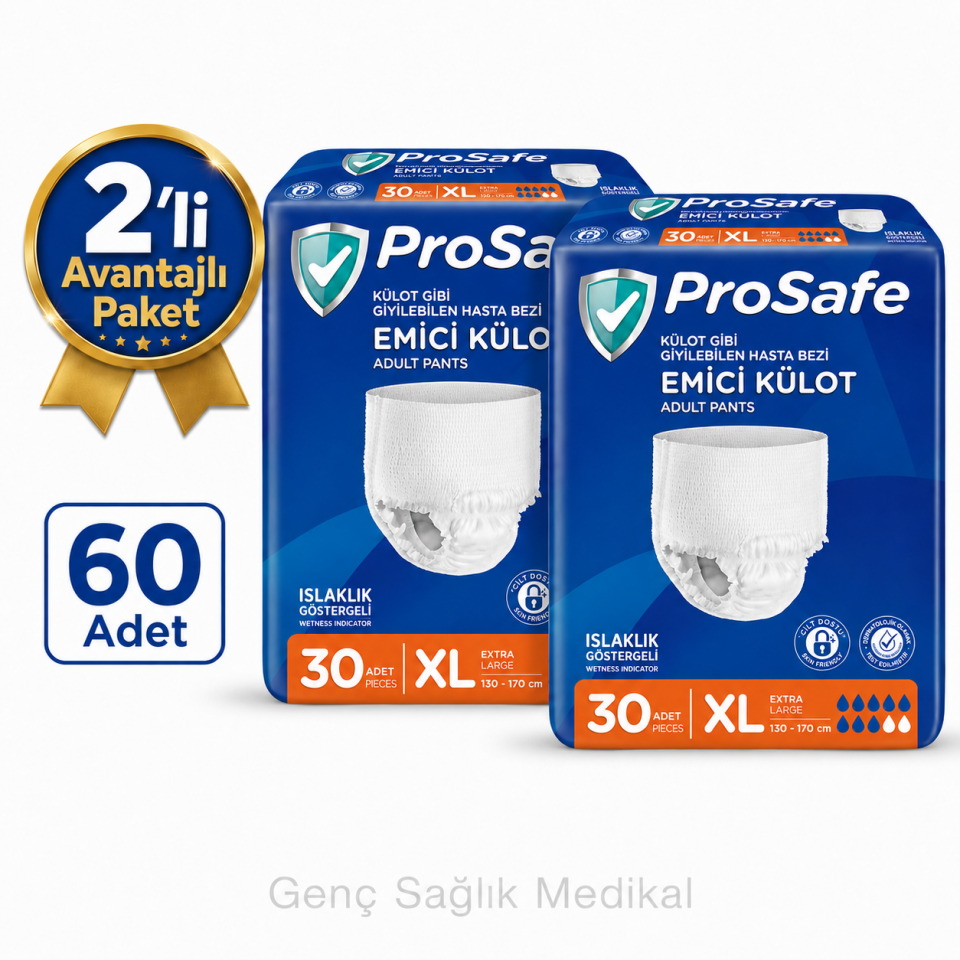 Prosafe Emici Külot Hasta Bezi 60'Lı Paket