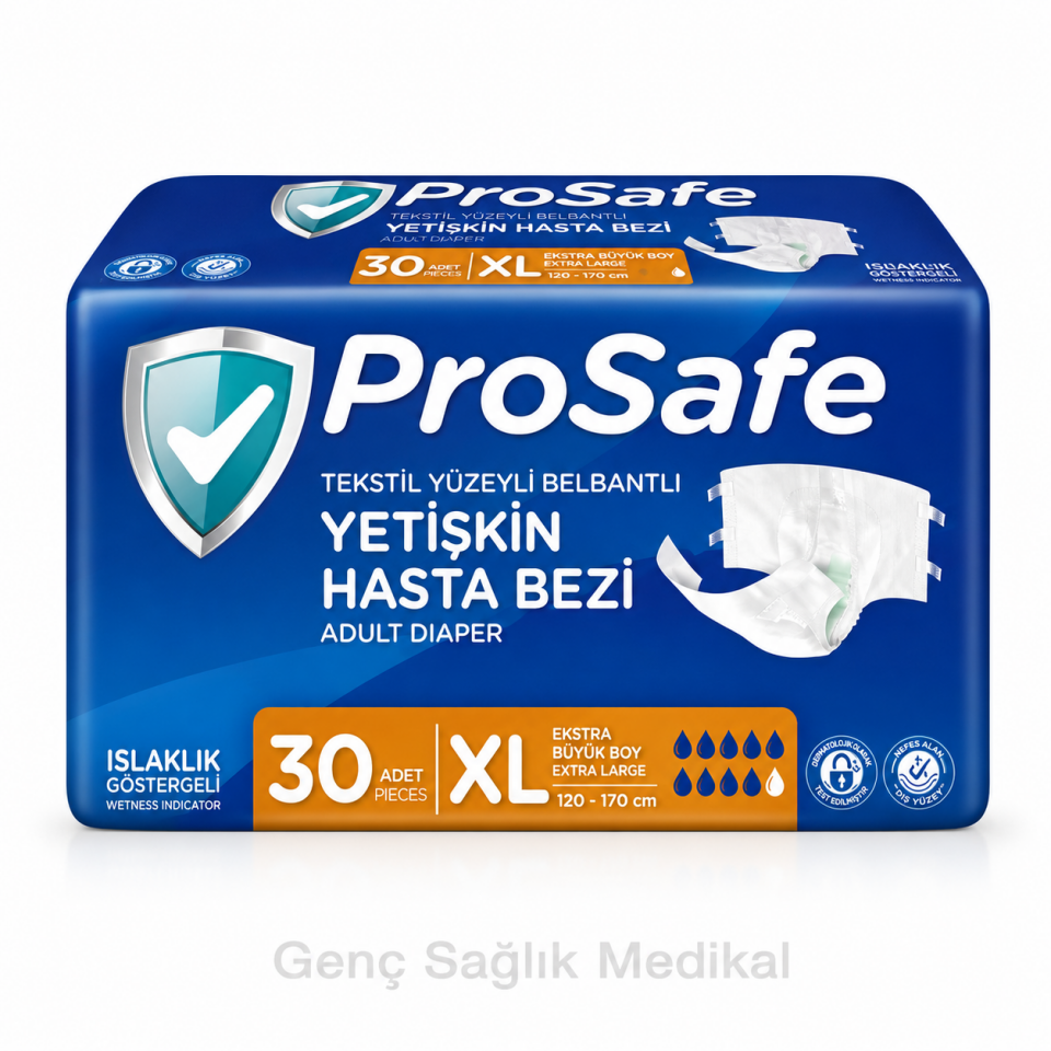 Prosafe Belbantlı Hasta Bezi 30'Lu