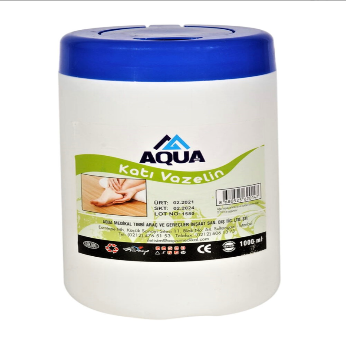 Aqua Katı Vazelin 1 LT