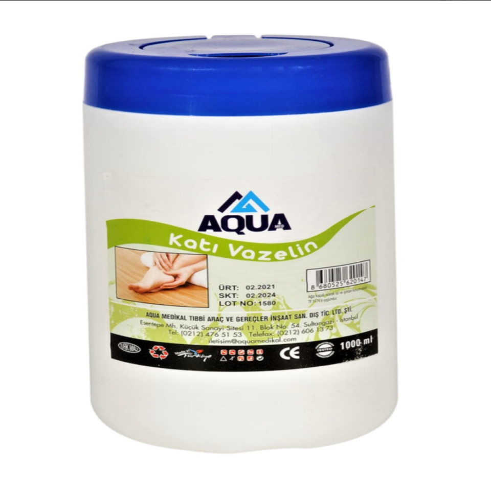 Aqua Katı Vazelin 1 LT