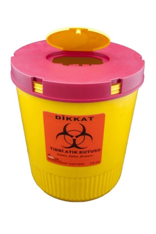 SHARP BOX,Tıbbi Atık Kutusu Delici ve Kesici 1,3 Lt,