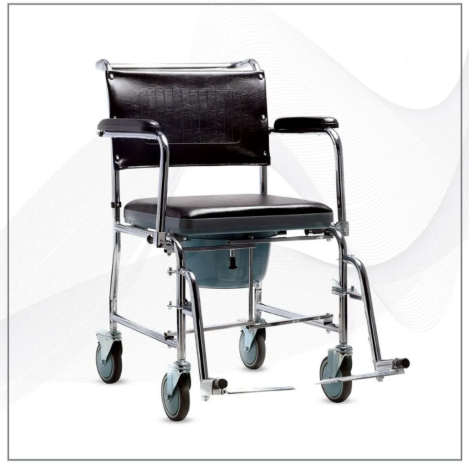 Klozetli Ev Tipi Tekerlekli Sandalye