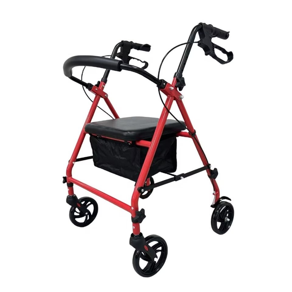 Katlanabilir Rolatör Kırmızı Respirox RR-01