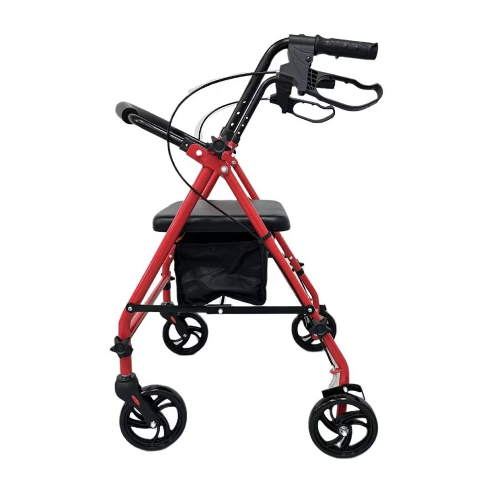Katlanabilir Rolatör Kırmızı Respirox RR-01