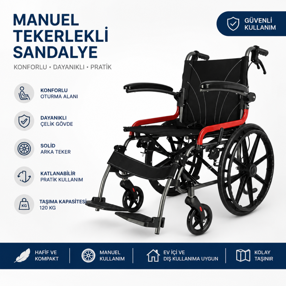 Tekerlekli Sandalye(TM. AL 08 03 K)