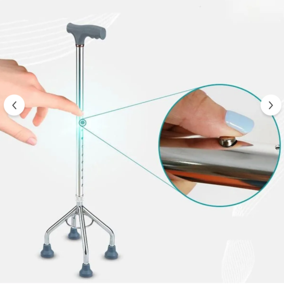 Ayaklı Baston (Dört Ayaklı Destek Bastonu)