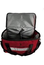 Ilk Yardım Çantası Kırmızı Cepsiz (45x25x20)