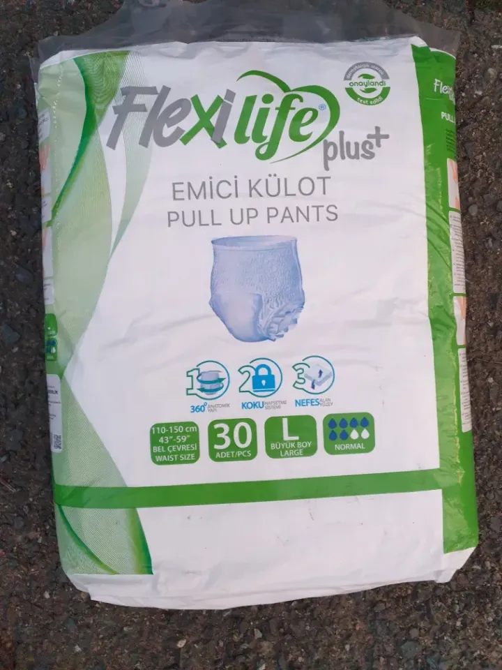 Flexi Life Ped Emici Külot Hasta Bezi L Beden 30'lu