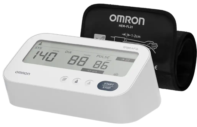 OMRON M3 Comfort AFib Üst Koldan Ölçer Dijital Tansiyon Aleti
