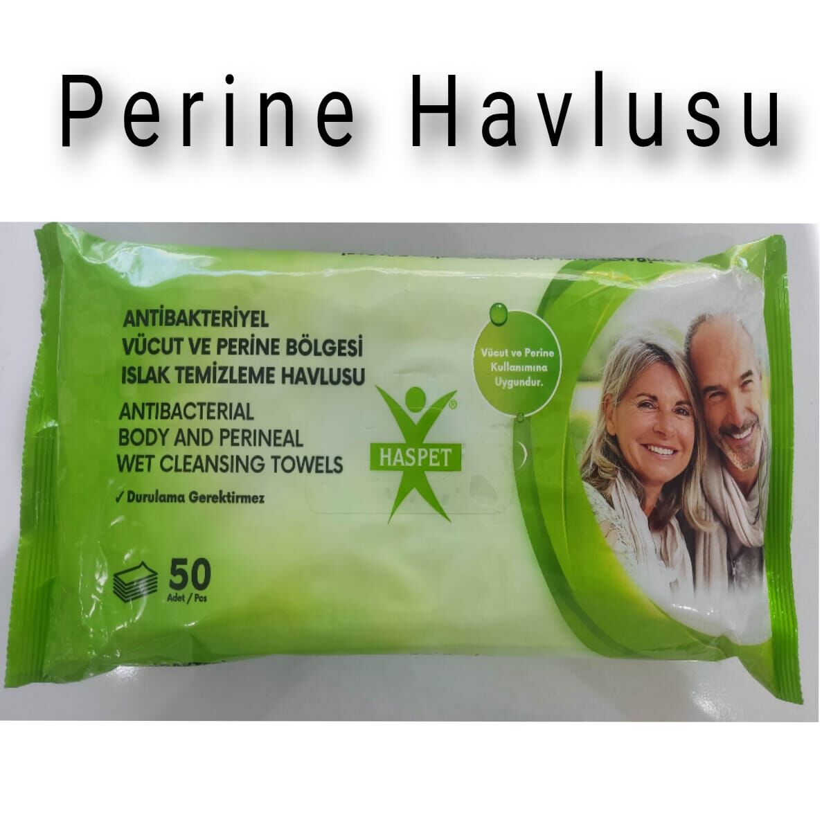 Has-pet Antibakteriyel Temizleme Havlusu (30x32 Cm) 50'li