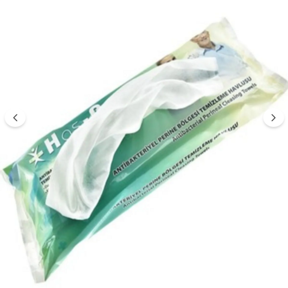 Has-pet Antibakteriyel Temizleme Havlusu (30x32 Cm) 50'li