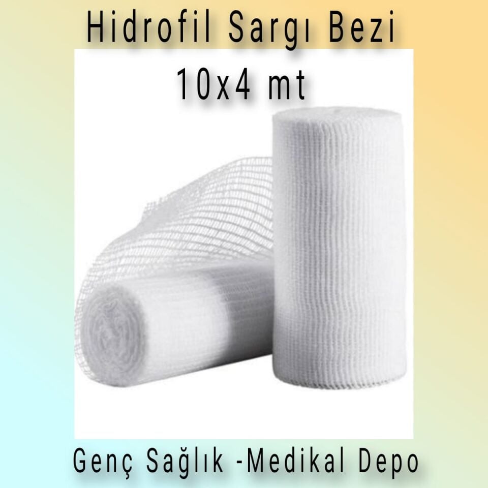 Hidrofil Sargı Bezi 10cm X 4m