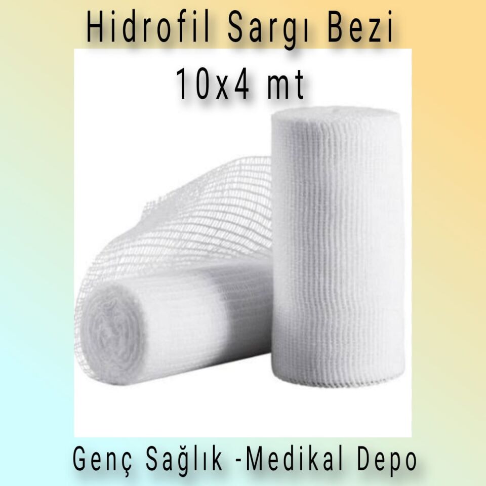 Hidrofil Sargı Bezi 10cm X 4m