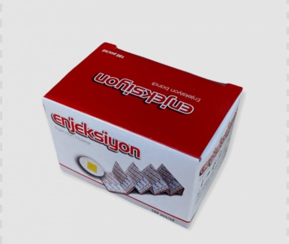 Enjeksiyon Bant- 20 Kutu (2000 Adet) - 2.2cm