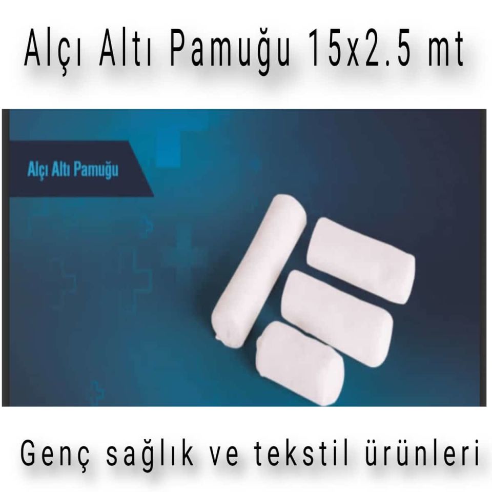 Alçı Atı Pamuğu 15X2,5 Mt (10 -Adet)