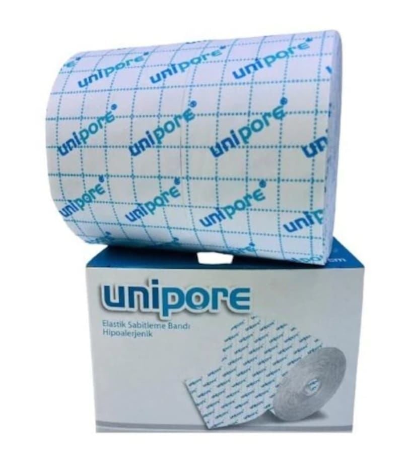 Unipore Esnek Flaster 5 cm x 10 m Elastik Hipoalarjenik Bant