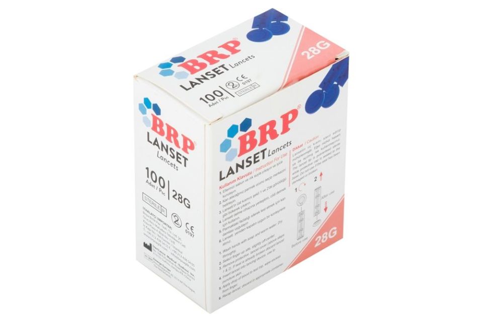 LANSET iğnesi (100'lü PAKET)BRP