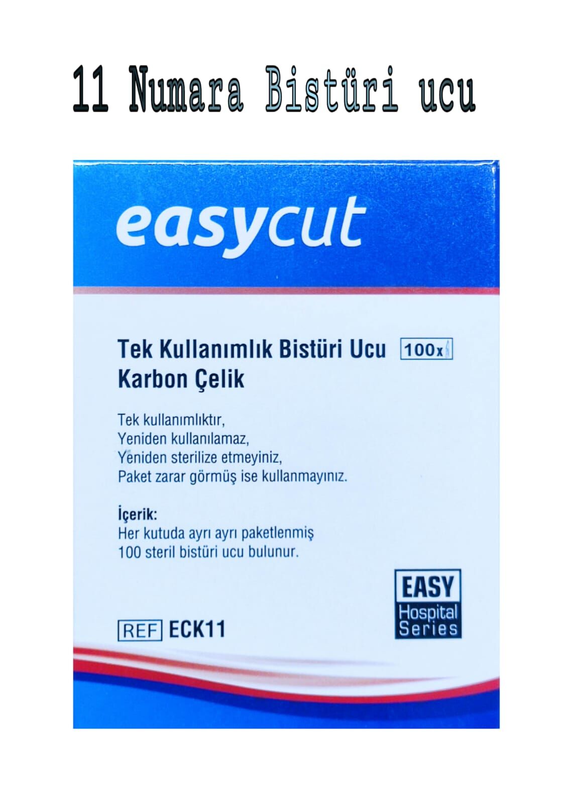 Easycut  Bistüri Ucu 11 Numara