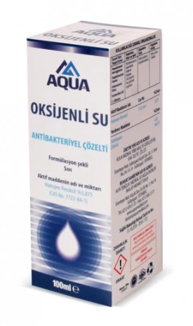 Aqua Oksijenli Su 100 ML(10 -Adet)