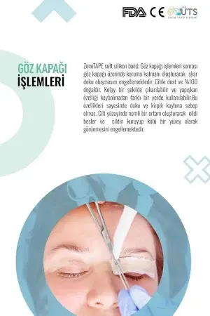 ZoneTAPE Soft Silikon Bant 2cmx3mt -Estetik-Kırışıklık