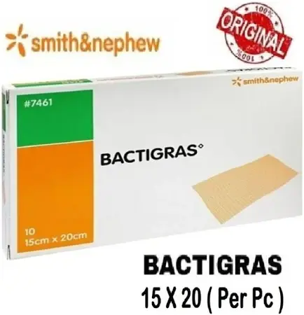 Bactigras 15cm x 20cm Antiseptik Parafinli Pansuman Örtüsü