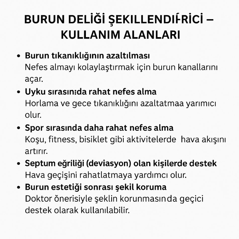 Rabır Burun Deliği Şekillendirici (Nostril Retainer)