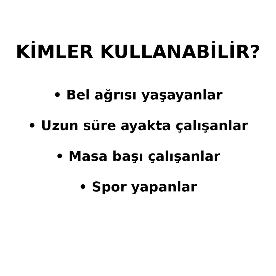 MIKNATISLI BEL KORSESİ (S-M)