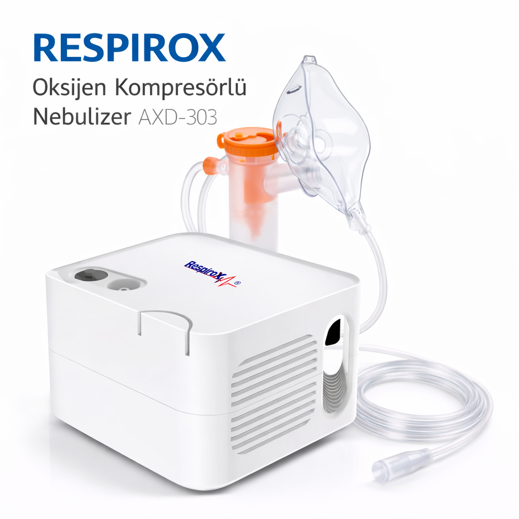 RESPİROX KOMPRESÖRLÜ NEBULİZATÖR AXD-303