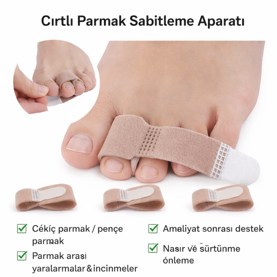 CIRTLI PARMAK SABİTLEME APARATI
