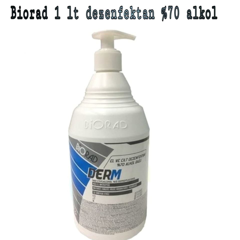 DEZENFEKTAN .El Antiseptiği 1 Lt (%70 alkol oranı) 1 -Adet