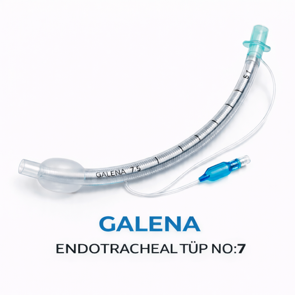 GALENA ENDOTRAKEAL TÜP SPİRALLİ  KAFLI NO:7