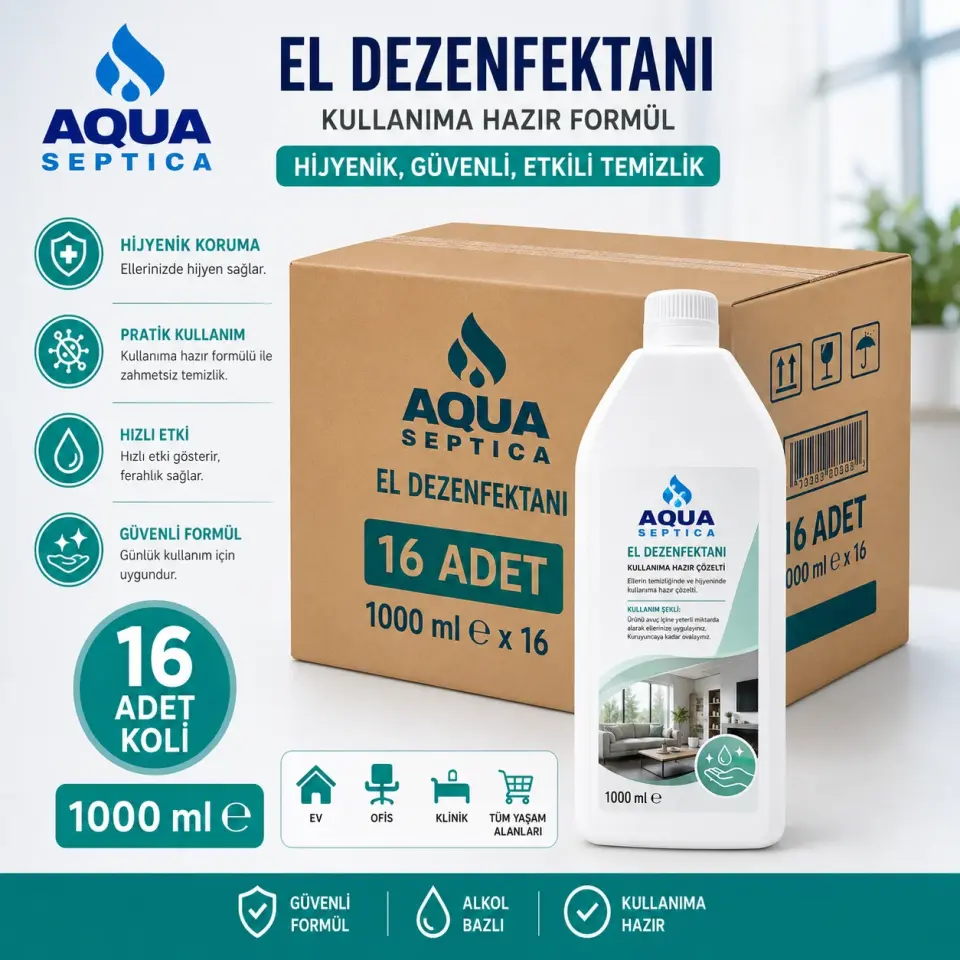 Aqua Septica El Dezenfektanı 1000 ml