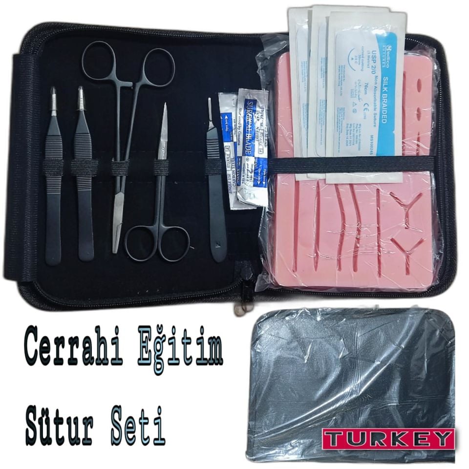 Cerrahi Eğitim.Dikiş Sutur Seti(Genç Sağlık)