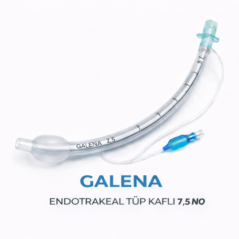 GALENA KAFLI ENDOTRAKEAL TÜP NO:7,5
