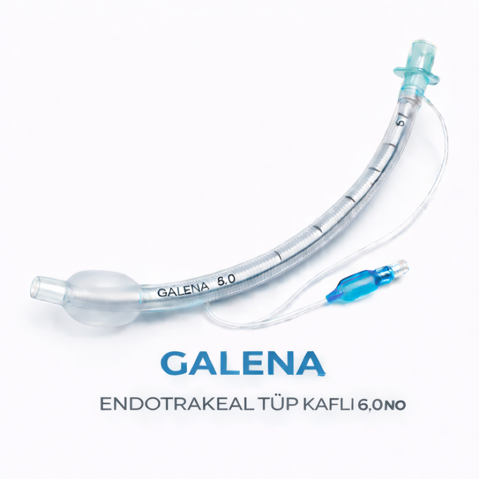 GALENA ENDOTRAKEAL TÜP KAFLI NO:6,0