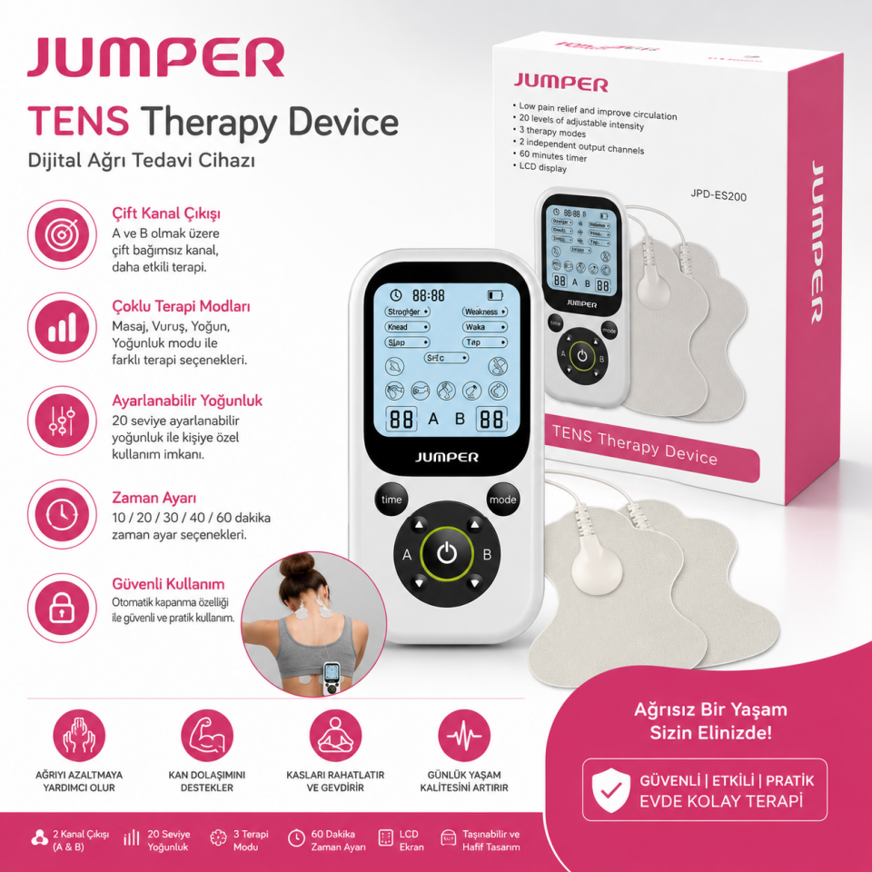 Jumper JPD-ES200 TENS Cihazı