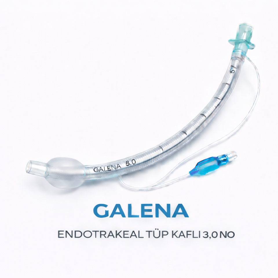 GALENA ENDOTRAAKEL SPİRALLİ TÜP NO:3,0