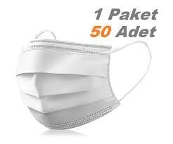 KOZMAK 50'lİ YÜZ MASKSİ 3 KATLI