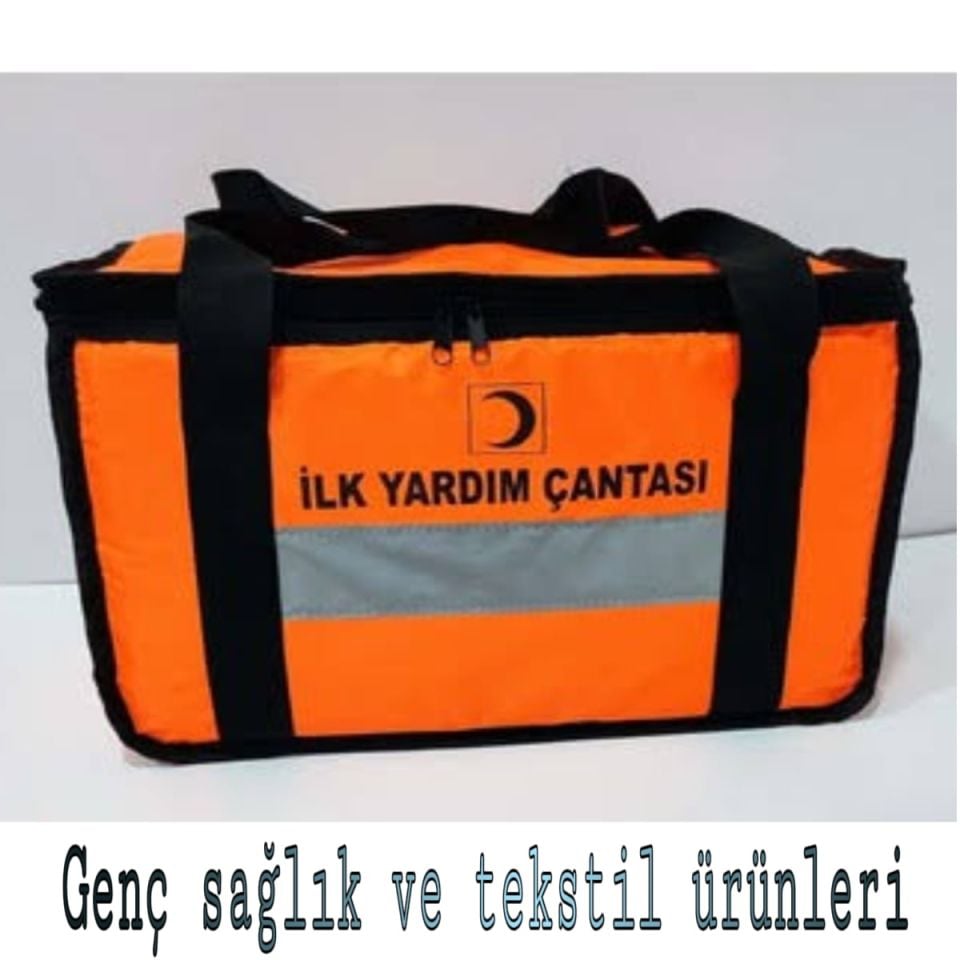Mini Ilk Yardım Acil Müdahale Çantası Ambulans .Att Travma Asm Omuz Çantası
