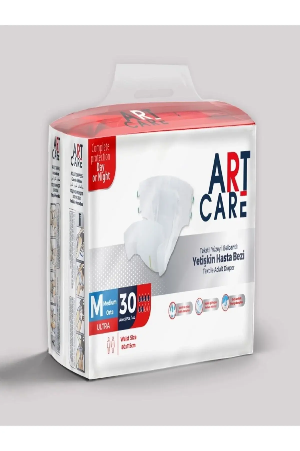 ART CARE (M) YETİŞKİN HASTA BEZİ BELBANTLI