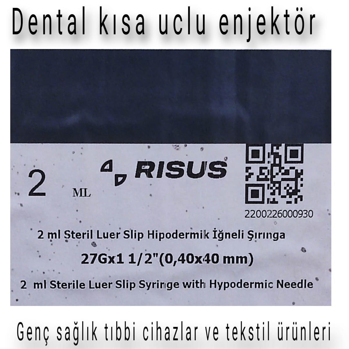 Dental Enjektör Kısa Uc (21G x 40mm )