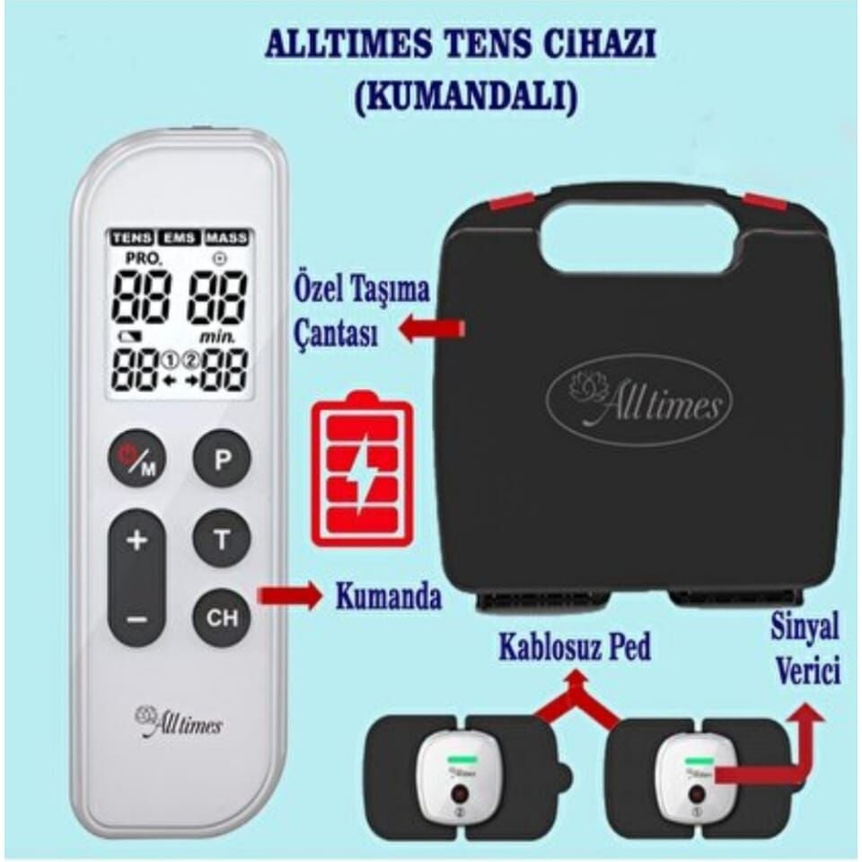 ALLTİMES TENS CİHAZI (TENS -EMS -MASAJ)