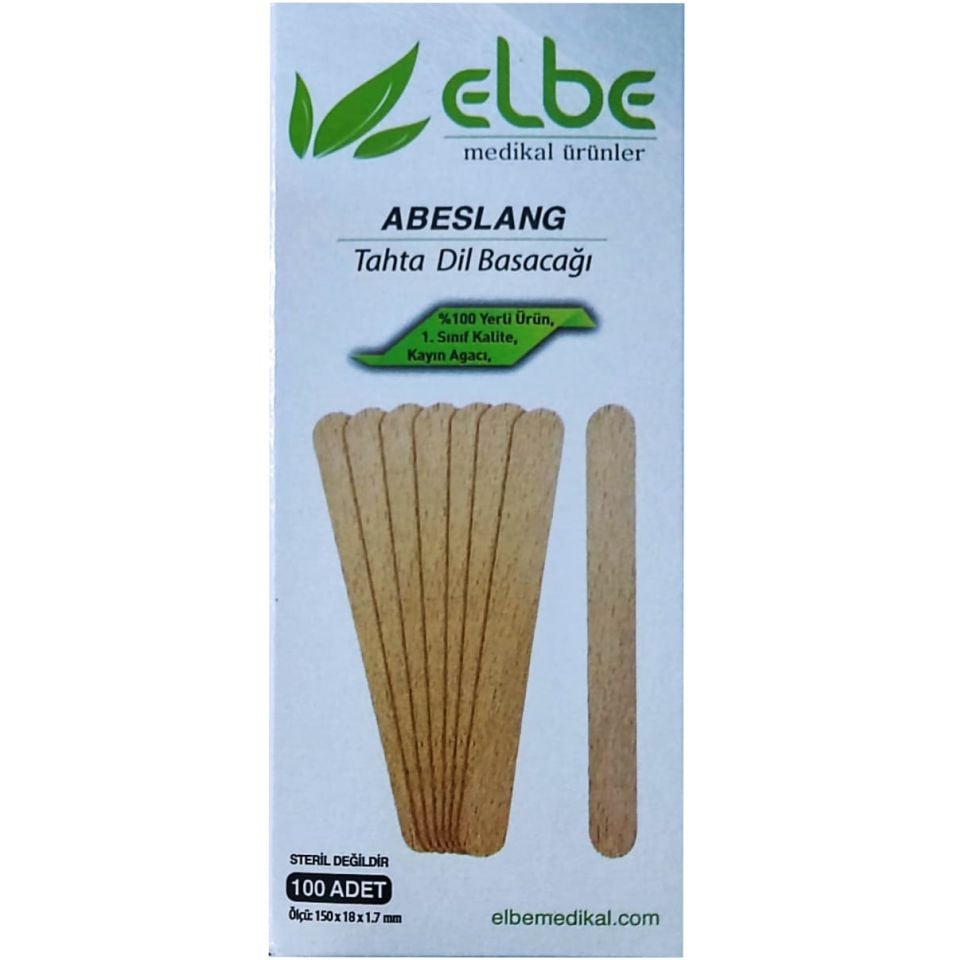 Abeslang,Tahta Dil Basacağı (100'Lü Paket) 5-PAKET