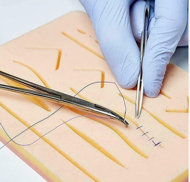 Endostall Sütür Eğitim Seti Silikon Pedli – Cerrahi Dikiş Atma Pratik Kiti