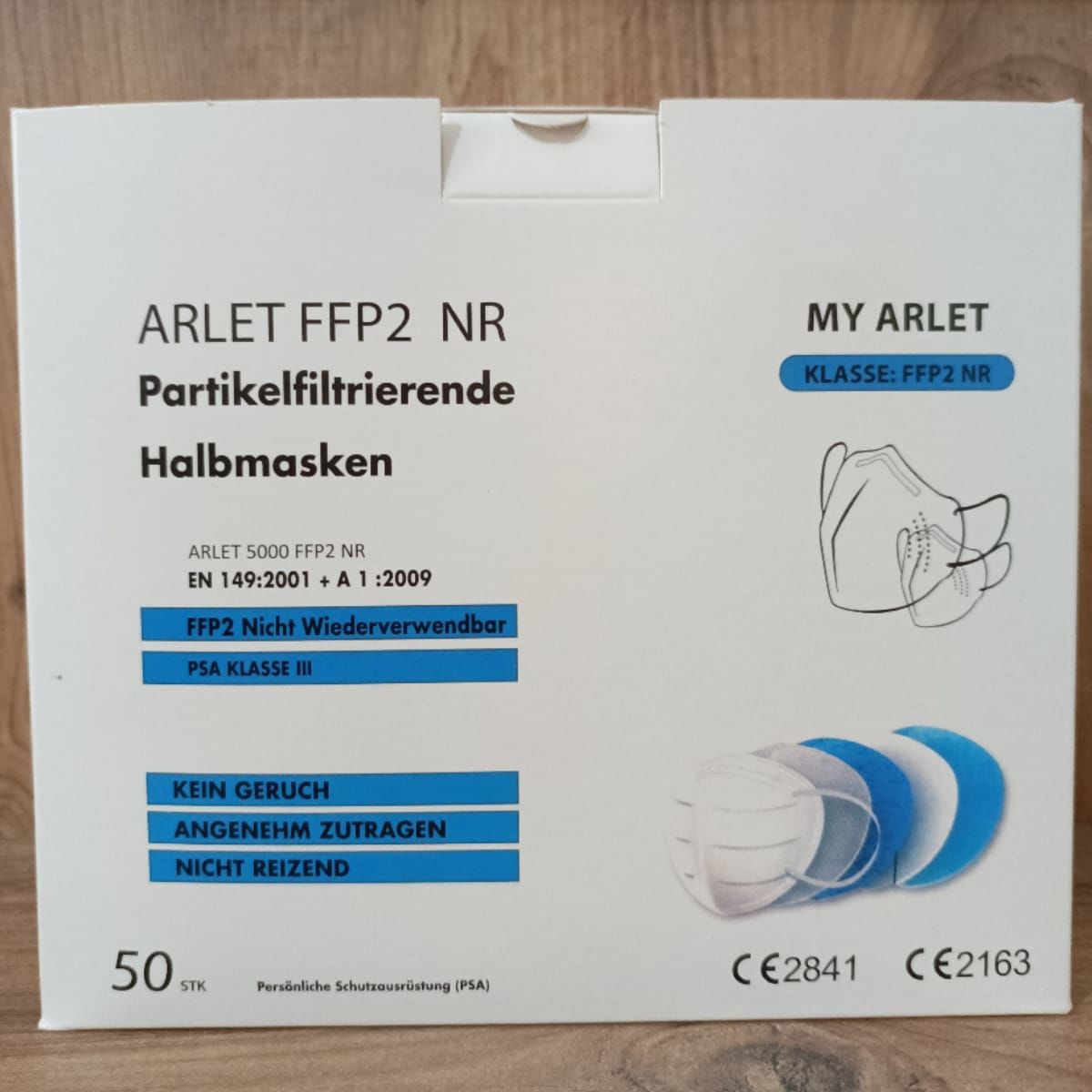 Ffp2 Nr N95 Maske 50 Li Paket 1-PAKET