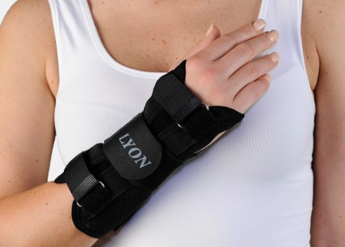 Ayarlanabilir Siyah El Bilek Splinti (Sağ&Sol Uyumlu)