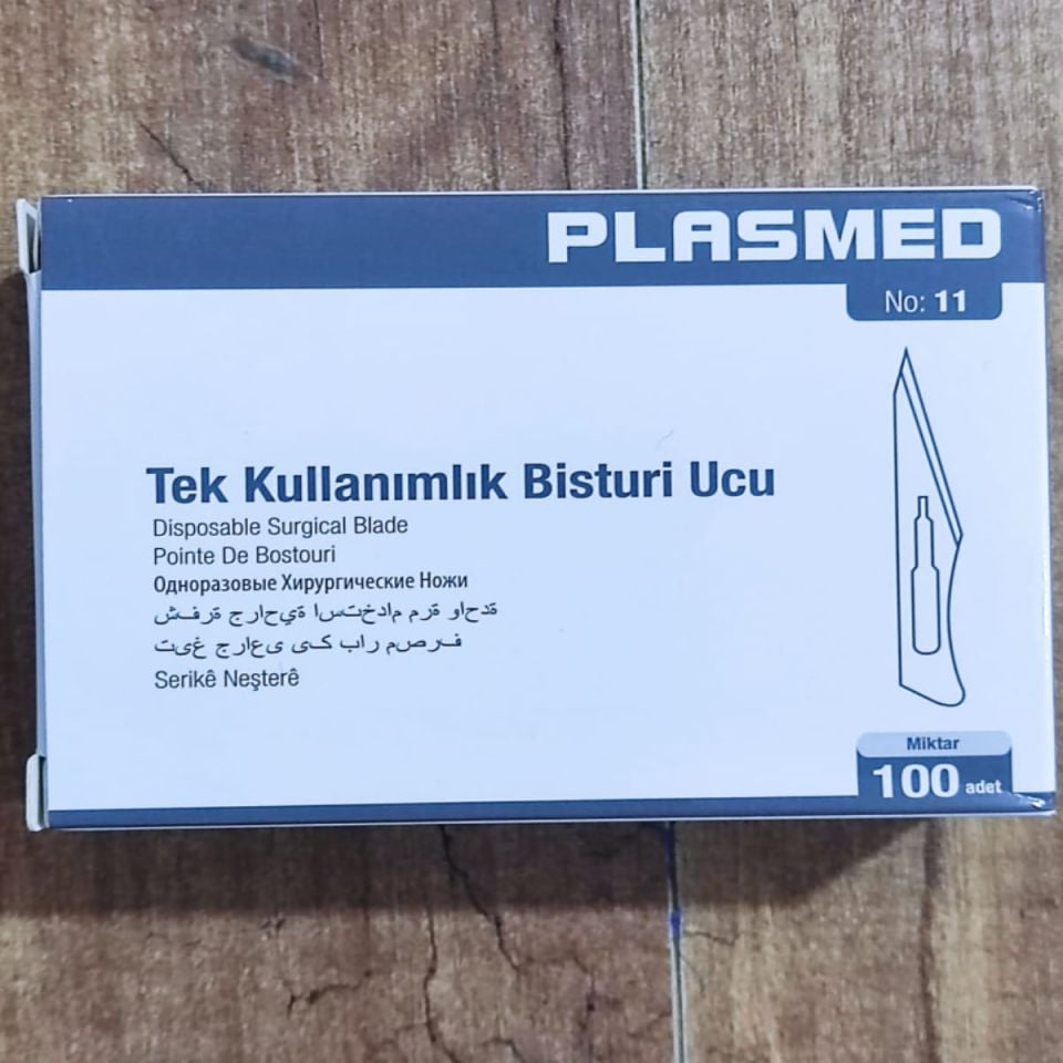 Plasmed Bistüri Ucu 11 Numara - 100 ADET